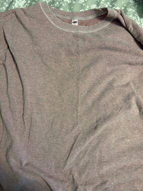 Old Navy Dusty Mauve Crewneck Tee